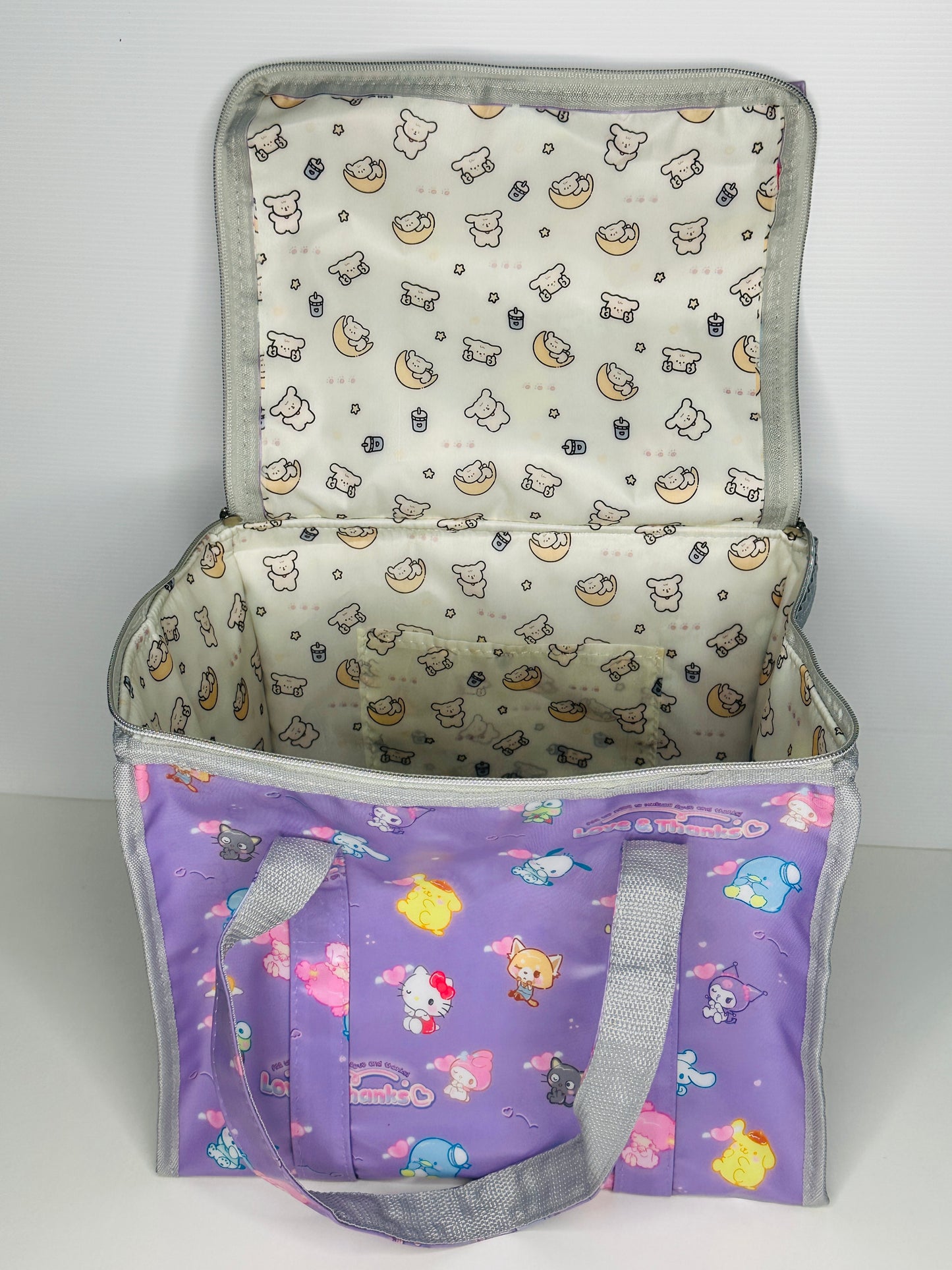 Coated polyester bag