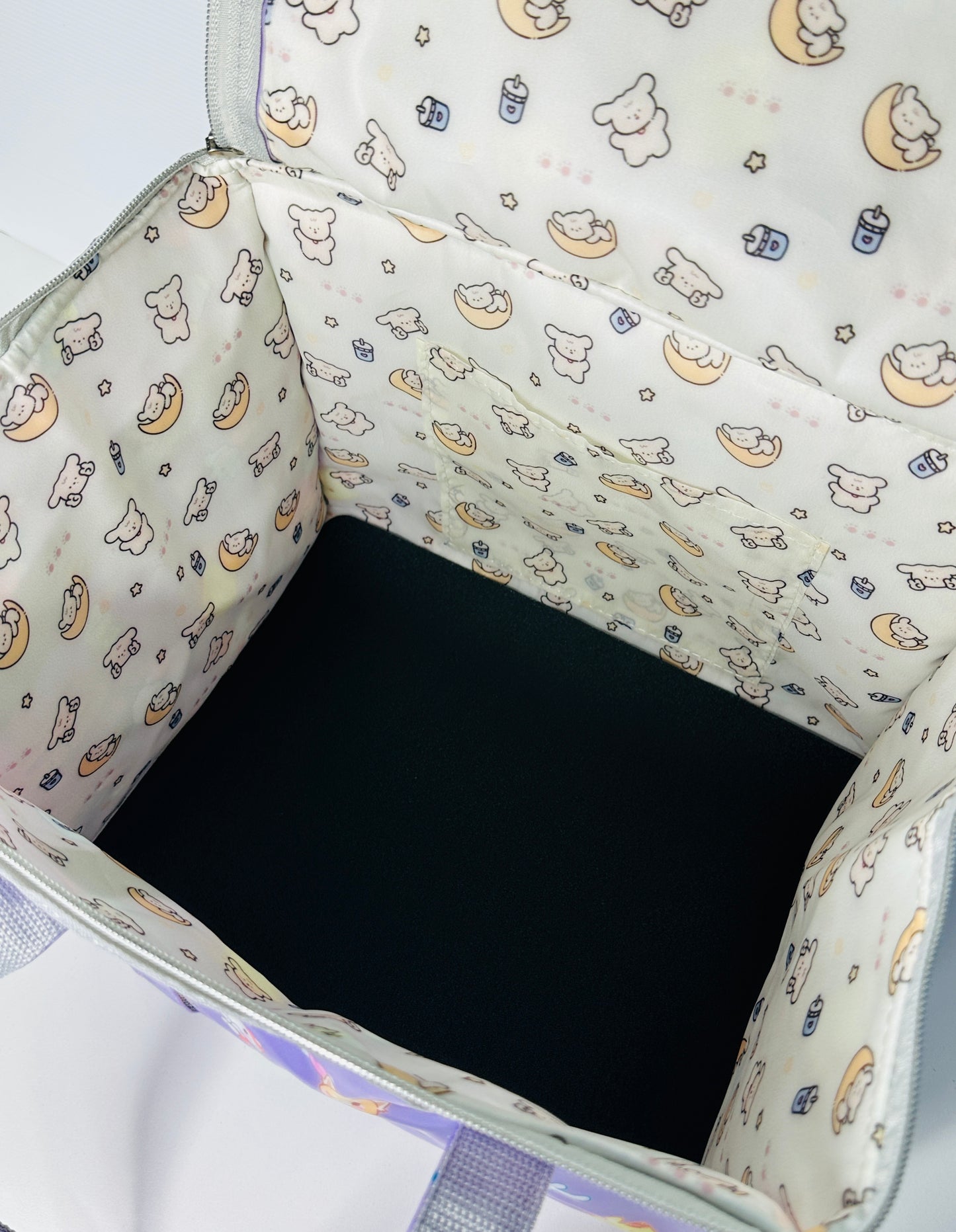 Coated polyester bag