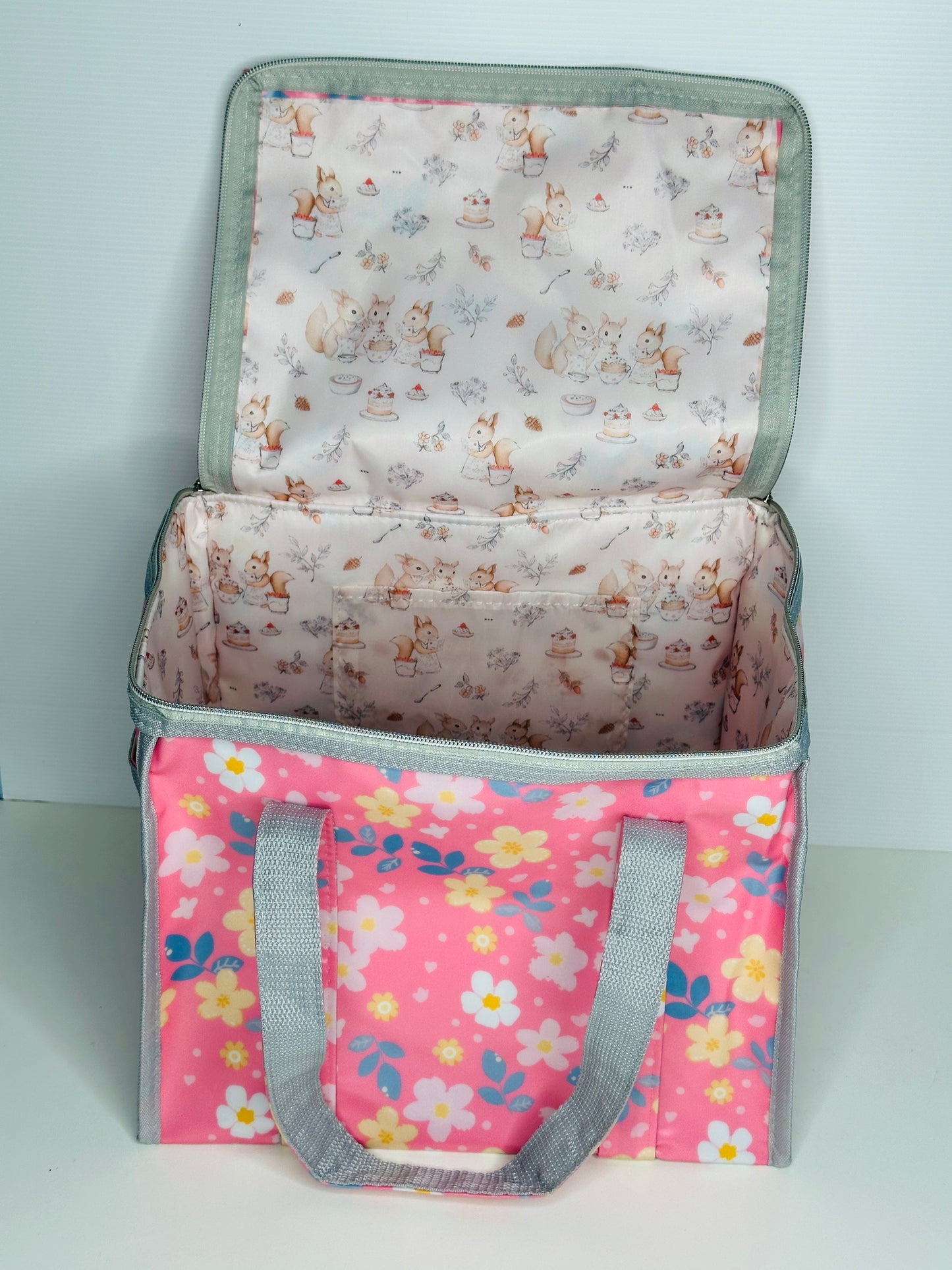 Coated polyester bag