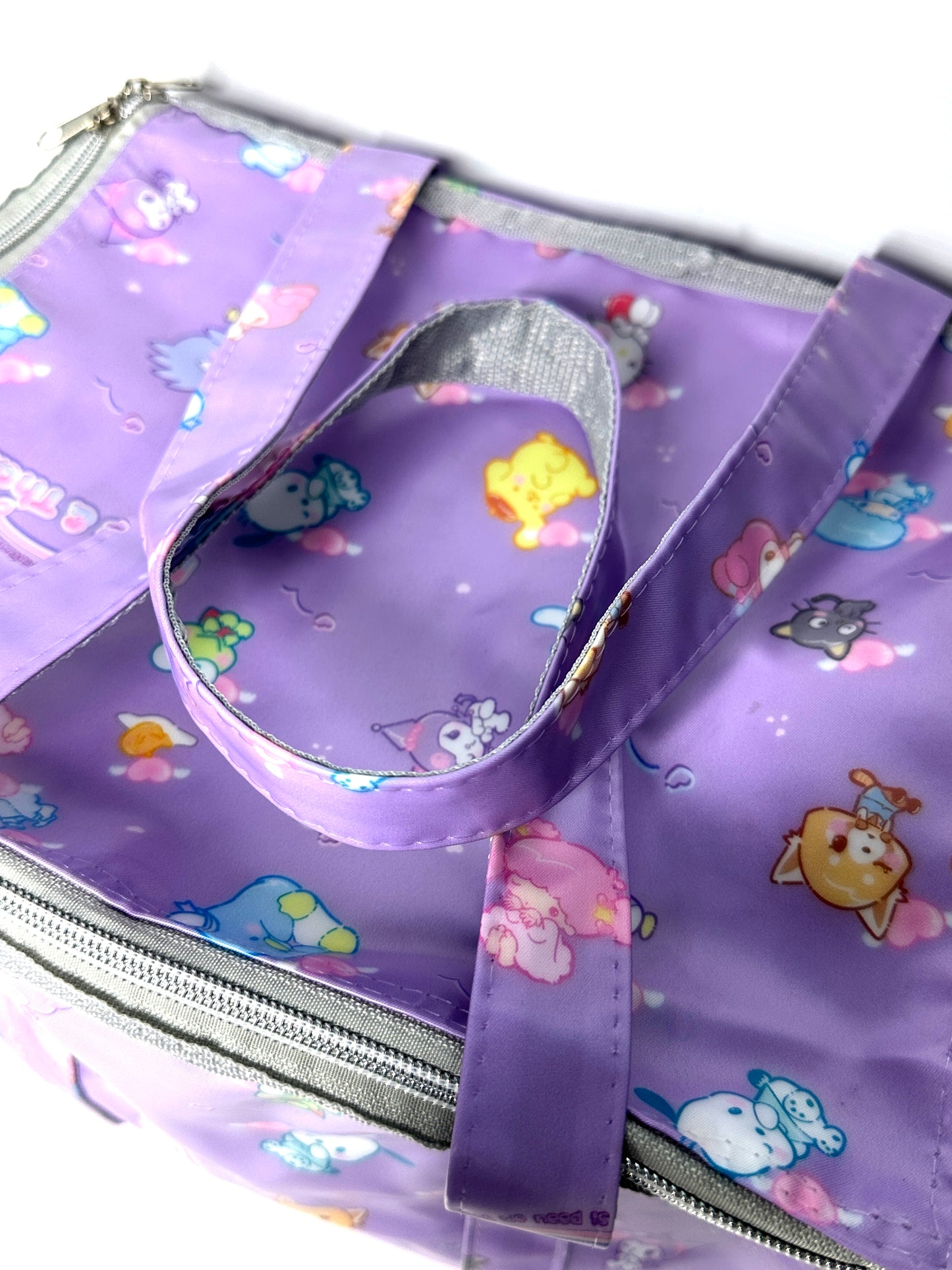 Coated polyester bag