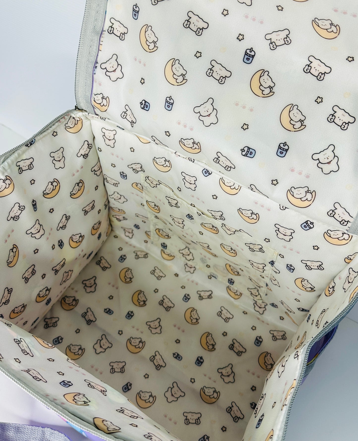 Coated polyester bag