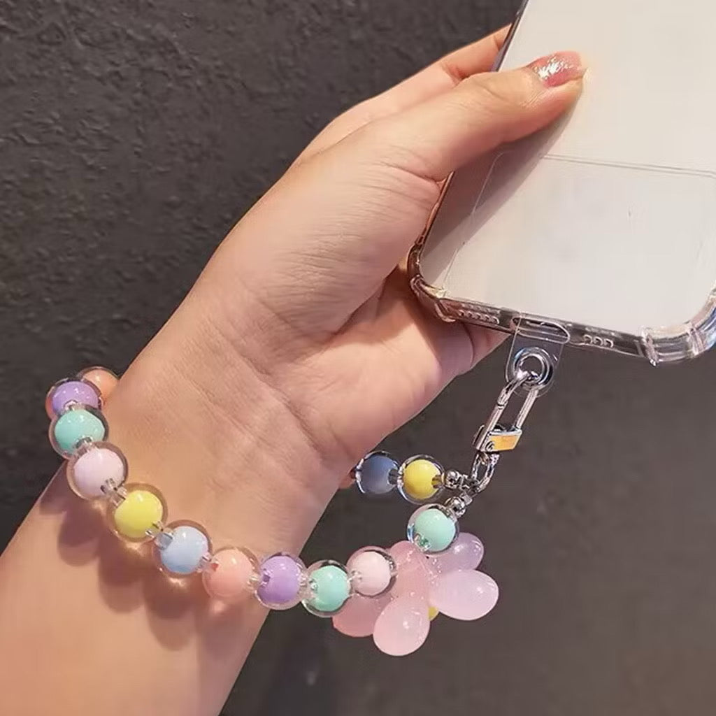 Phone charm bracelet