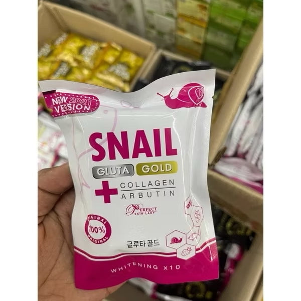 Snail white soap