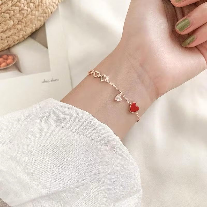 Mini heart bracelet