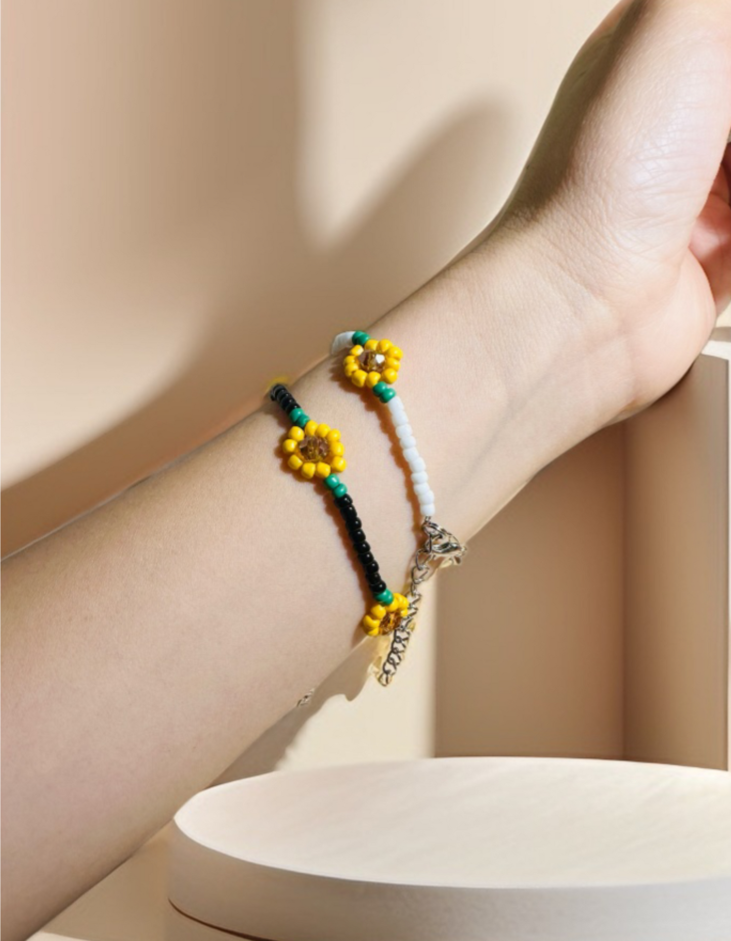 Sunflower bracelet