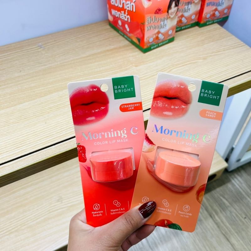 Baby Bright Morning C Color Lip Mask 3.8 g.