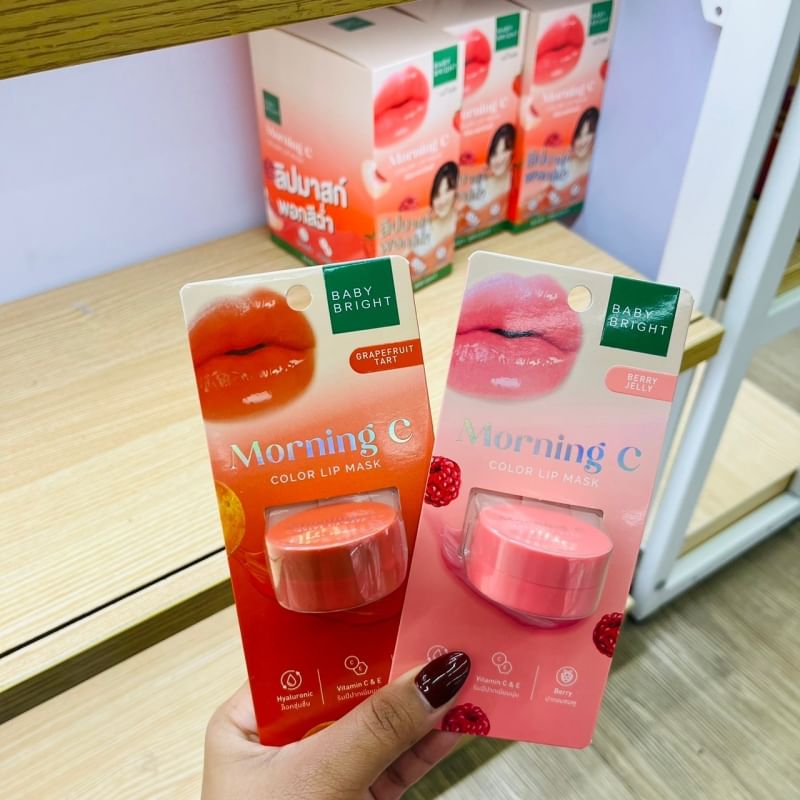 Baby Bright Morning C Color Lip Mask 3.8 g.